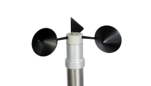 Compact 3-cup anemometer
