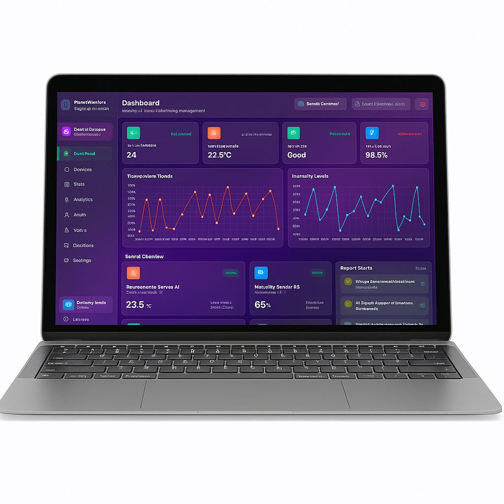 aqi web-dashboard for more insightful data of air quality monitors